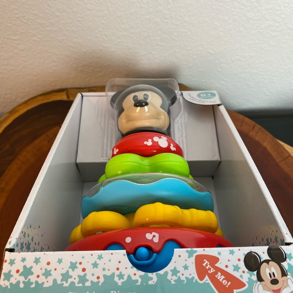 Disney Baby Mickey Mouse Stacking Rings - Picture 2 of 6